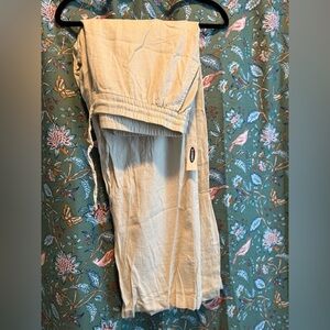 Old Navy Cream Wide Leg Pants NWT XL